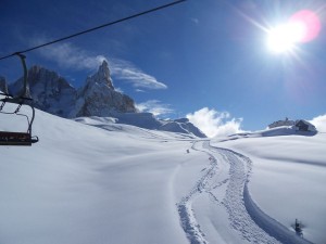 Rifugio Capanna Cervino al Passo Rolle